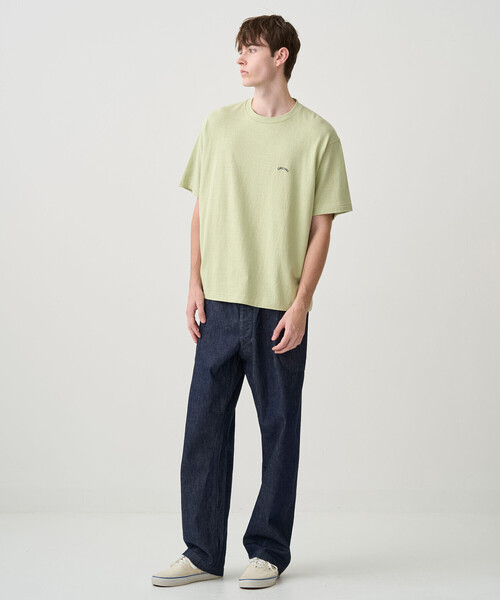 ORCIVAL(オーシバル)の「ORCIVAL | アンイーブンジャージー 刺繍ショートスリーブTシャツ MEN(Tシャツ/カットソー・メンズ・ライトグリーン/オフホワイト/サックスブルー/ブルー系その他5・5/4)」の16枚目の写真