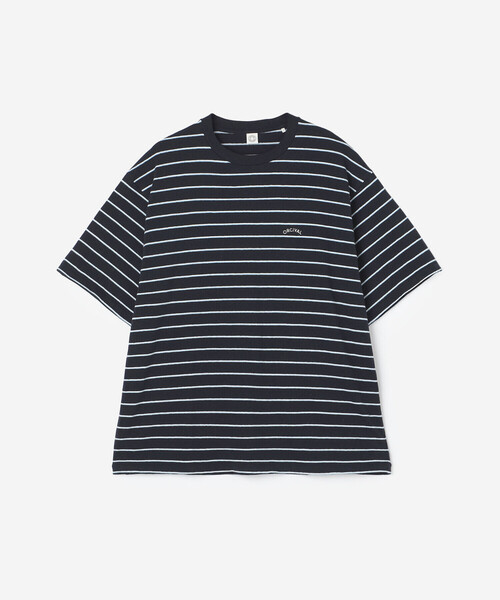 ORCIVAL(オーシバル)の「ORCIVAL | アンイーブンジャージー 刺繍ショートスリーブTシャツ MEN(Tシャツ/カットソー・メンズ・ライトグリーン/オフホワイト/サックスブルー/ブルー系その他5・5/4)」の18枚目の写真