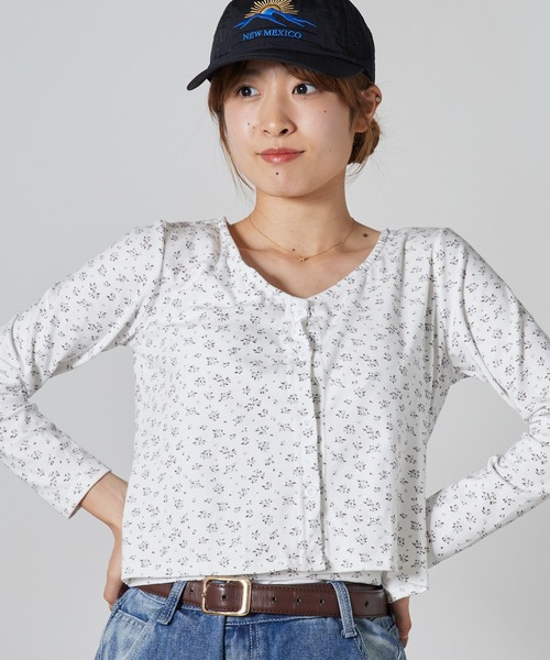Flower Lace Camisole＆Cardigan SET / 花柄レースキャミソール