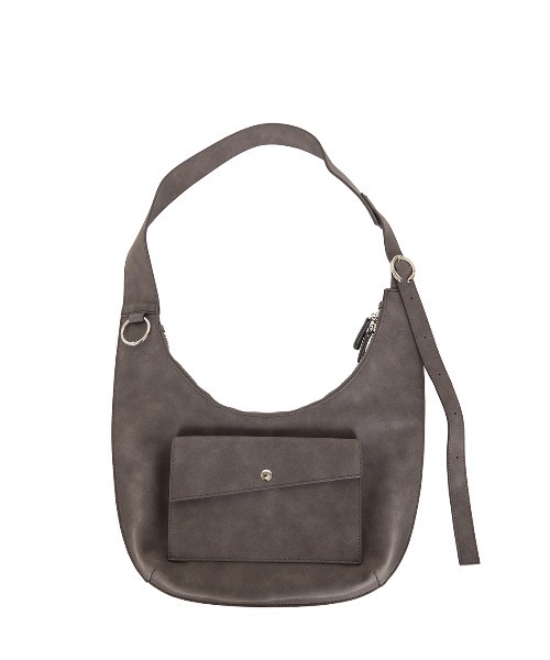 Ameri(アメリ)の「BODY FIT SHOULDER BAG(ショルダーバッグ・レディース・ベージュ/アッシュブラウン/ライトブルー・FREE)」の10枚目の写真
