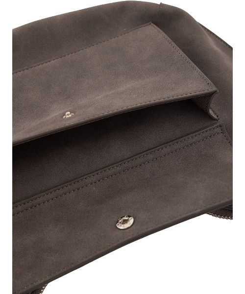Ameri(アメリ)の「BODY FIT SHOULDER BAG(ショルダーバッグ・レディース・ベージュ/アッシュブラウン/ライトブルー・FREE)」の5枚目の写真