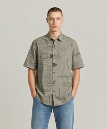 G-STAR | Festival Relaxed Shirt/マッププリントリラックスシャツ(シャツ/ブラウス)