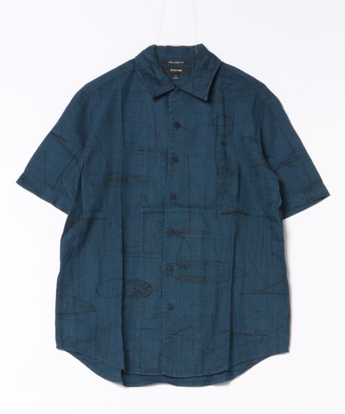 G-STAR(ジースター)の「Festival Relaxed Shirt/マッププリントリラックスシャツ(シャツ/ブラウス・メンズ・ダークネイビー/グリーン系その他・X-SMALL/LARGE/X-LARGE/SMALL/MEDIUM)」の5枚目の写真