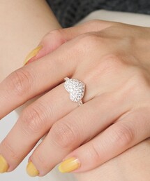 BAITS（ベイツ）の「＜BAITS＞ジルコニア ハート リング（リング）」