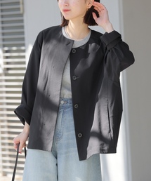 relume  ボーダー チュニック ワンピース フレンチスリーブ 緑 白 黒 ストライプ JOURNAL STANDARD relume ジャーナルスタンダード レリューム 古着 JOURNAL STANDARD relume（ジャーナルスタンダード レリューム