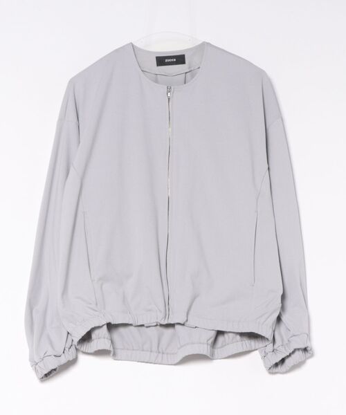 ZUCCa（ズッカ）の「FUNCTIONAL JERSEY（カーディガン/ボレロ・レディース・ライトグレー/カーキ/ブラック・M size）」の3枚目の写真