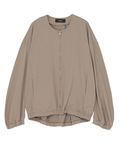 ZUCCa(ズッカ)の「FUNCTIONAL JERSEY / S(カーディガン/ボレロ・レディース・ライトグレー/カーキ/ブラック・M size)」の1枚目の写真