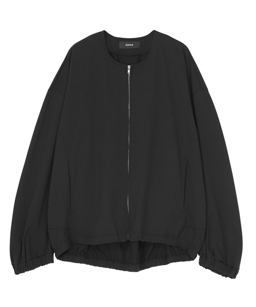 ZUCCa(ズッカ)の「FUNCTIONAL JERSEY / S(カーディガン/ボレロ・レディース・ライトグレー/カーキ/ブラック・M size)」の2枚目の写真