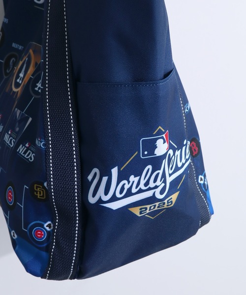 MLB(メジャーリーグベースボール)の「【MLB/メジャーリーグベースボール】アソート ワールドシリーズデザイン トートバッグ(トートバッグ・メンズ・ネイビー系/ブルー系・FREE)」の7枚目の写真