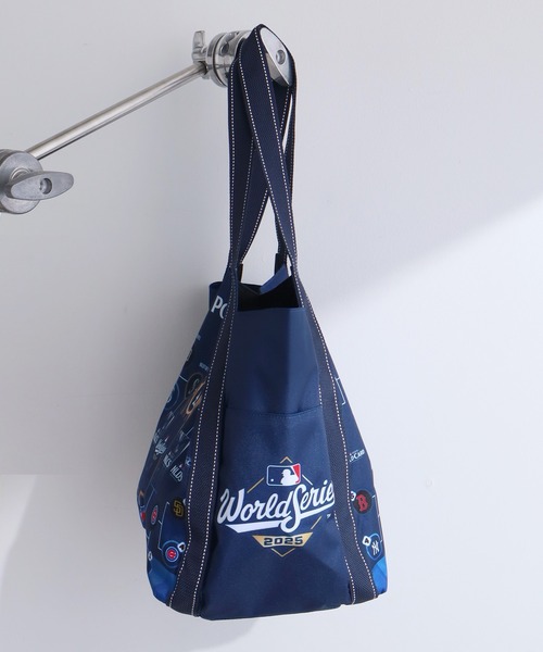 MLB(メジャーリーグベースボール)の「【MLB/メジャーリーグベースボール】アソート ワールドシリーズデザイン トートバッグ(トートバッグ・メンズ・ネイビー系/ブルー系・FREE)」の8枚目の写真