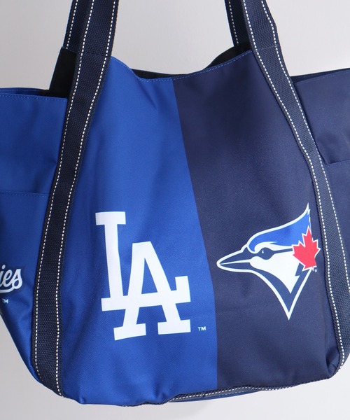 MLB(メジャーリーグベースボール)の「【MLB/メジャーリーグベースボール】アソート ワールドシリーズデザイン トートバッグ(トートバッグ・メンズ・ネイビー系/ブルー系・FREE)」の4枚目の写真