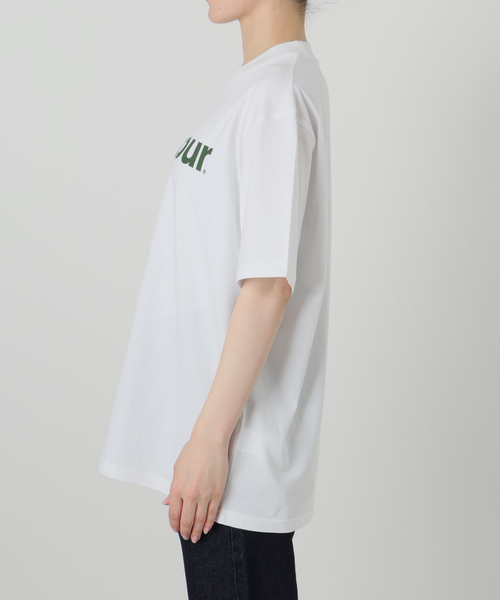 Barbour(バブアー)の「Barbour/バブアー PENSFORD OS T-SHIRT LOGO TEE2(Tシャツ/カットソー・レディース・ネイビー/ホワイト・FREE)」の19枚目の写真