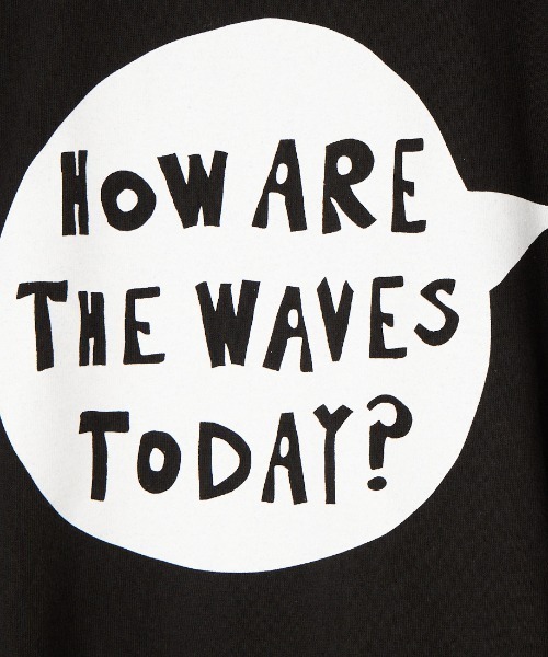 FUNG（ファング）の「[FUNG/ファング] WAVES SB カットオフ プリントTシャツ（Tシャツ/カットソー・レディース・ブラック/ホワイト・M）」の17枚目の写真