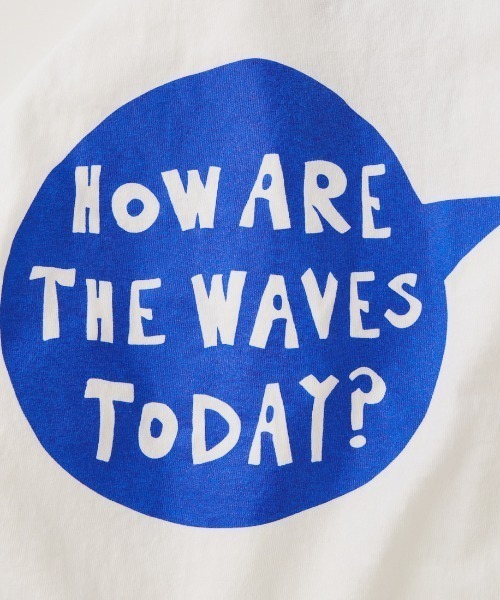 FUNG（ファング）の「[FUNG/ファング] WAVES SB カットオフ プリントTシャツ（Tシャツ/カットソー・レディース・ブラック/ホワイト・M）」の14枚目の写真