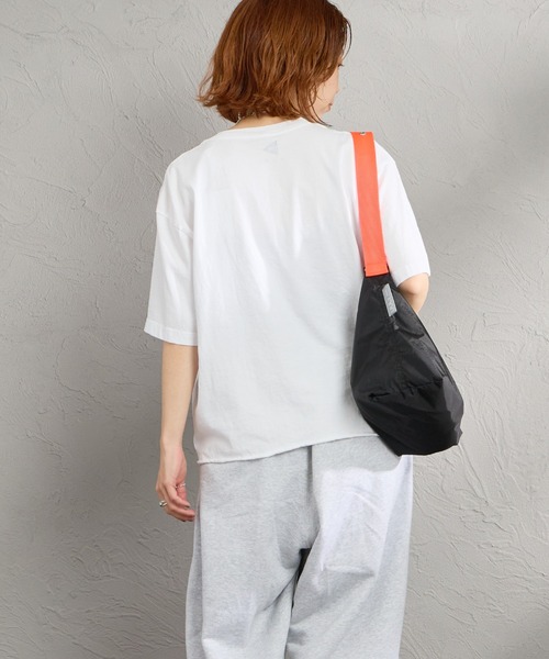 FUNG（ファング）の「[FUNG/ファング] WAVES SB カットオフ プリントTシャツ（Tシャツ/カットソー・レディース・ブラック/ホワイト・M）」の7枚目の写真