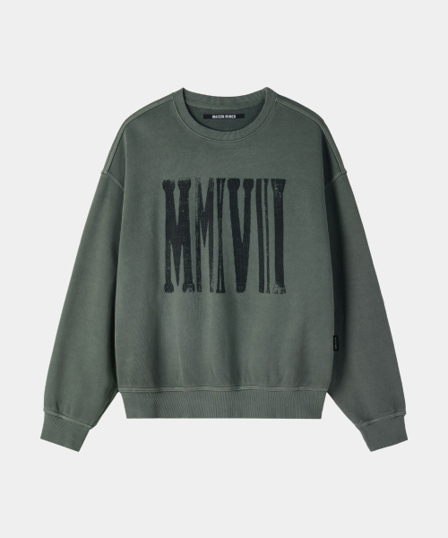 MAISON MINED（メゾンミネド）の「MMXVIII VINTAGE SWEATSHIRT DUSTY MINT（スウェット・メンズ・その他・MEDIUM/LARGE/SMALL）」の7枚目の写真