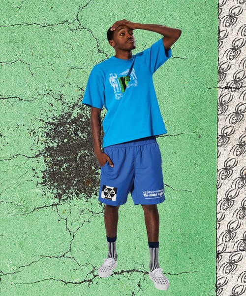 VANS(バンズ)の「ED DAVIS Tシャツ / ED DAVIS SS TEE Bright Azure VN000VTBFNM1(Tシャツ/カットソー・メンズ・ブルー・XX-LARGE/X-LARGE/LARGE/MEDIUM/SMALL)」の9枚目の写真