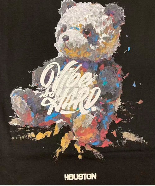 revertical(リバーティカル)の「バックアートベアプリント半袖Tシャツ/フロントロゴ カットソー(Tシャツ/カットソー・メンズ・ブラック/ホワイト・LARGE/MEDIUM)」の20枚目の写真