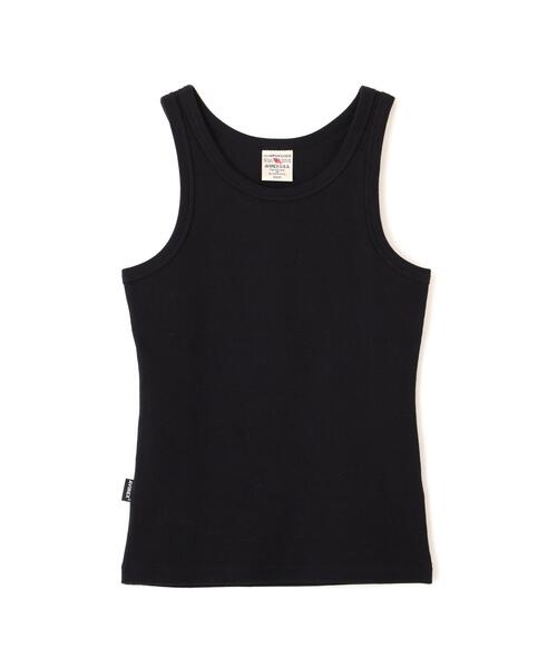 AVIREX（アヴィレックス）の「《DAILY/WOMAN》RIB TANK TOP（タンクトップ・レディース・ブラック/ホワイト・M/S）」の12枚目の写真