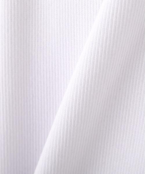 AVIREX（アヴィレックス）の「《DAILY/WOMAN》RIB TANK TOP（タンクトップ・レディース・ブラック/ホワイト・M/S）」の19枚目の写真
