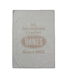 HANES（ヘインズ）の「【Hanes/ヘインズ】メンズ ビンテージプリント裏起毛ハーフサイズブランケット（ブランケット）」