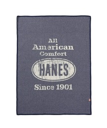 HANES（ヘインズ）の「【Hanes/ヘインズ】メンズ ビンテージプリント裏起毛ハーフサイズブランケット（ブランケット）」