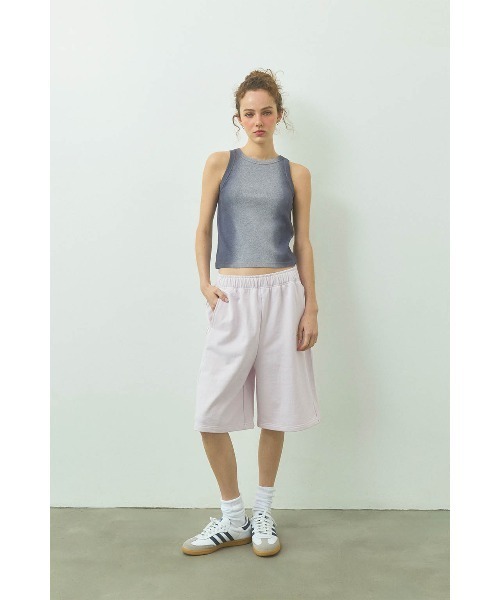 ALEXIA STAM（アリシアスタン）の「French Terry Shorts /裏毛ハーフパンツ（その他パンツ・レディース・ベージュ/ブラウン/ベビーピンク・S/M）」の10枚目の写真