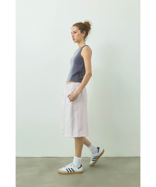 ALEXIA STAM（アリシアスタン）の「French Terry Shorts /裏毛ハーフパンツ（その他パンツ・レディース・ベージュ/ブラウン/ベビーピンク・S/M）」の11枚目の写真