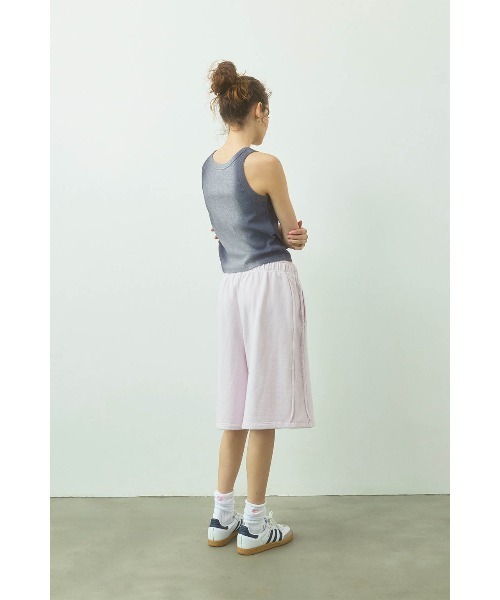 ALEXIA STAM（アリシアスタン）の「French Terry Shorts /裏毛ハーフパンツ（その他パンツ・レディース・ベージュ/ブラウン/ベビーピンク・S/M）」の12枚目の写真