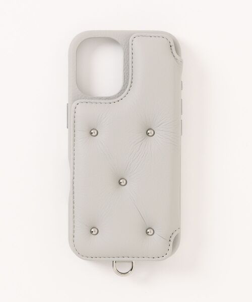 DEMIU(デミュウ)の「【DEMIU】BALLON CINQ iPhone17(スマホケース/カバー・レディース・ブラック/グレイッシュベージュ/イエロー系その他/ベージュ/ライトパープル/オレンジ/オフホワイト/グリーン/ピンク・FREE)」の2枚目の写真