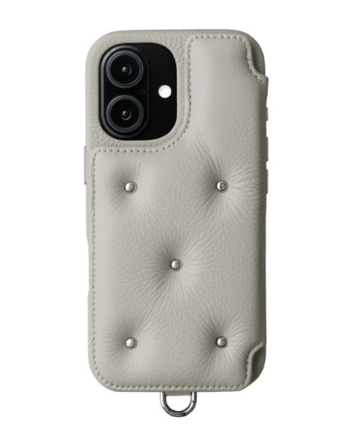 DEMIU(デミュウ)の「【DEMIU】BALLON CINQ iPhone17(スマホケース/カバー・レディース・ブラック/グレイッシュベージュ/イエロー系その他/ベージュ/ライトパープル/オレンジ/オフホワイト/グリーン/ピンク・FREE)」の2枚目の写真