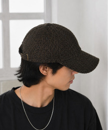 EFFECTION（エフェクション）の「【neos】レオパード柄 CAP キャップ 帽子 ダメージ加工 ヴィンテージライク アニマル柄 ローキャップ メンズ レディース ユニセックス（キャップ）」