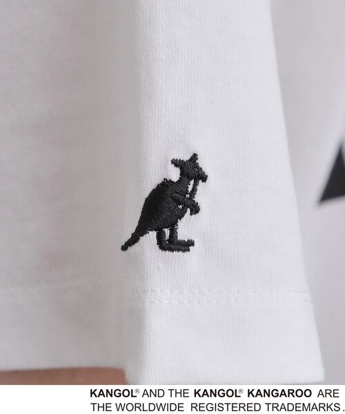 tk.TAKEO KIKUCHI(ティーケータケオキクチ)の「KANGOL バックプリントTシャツ(Tシャツ/カットソー・メンズ・ネイビー/ブラック/ホワイト・02/04/03)」の22枚目の写真