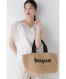 【FABRICOコラボ】ジュートバッグBonjour