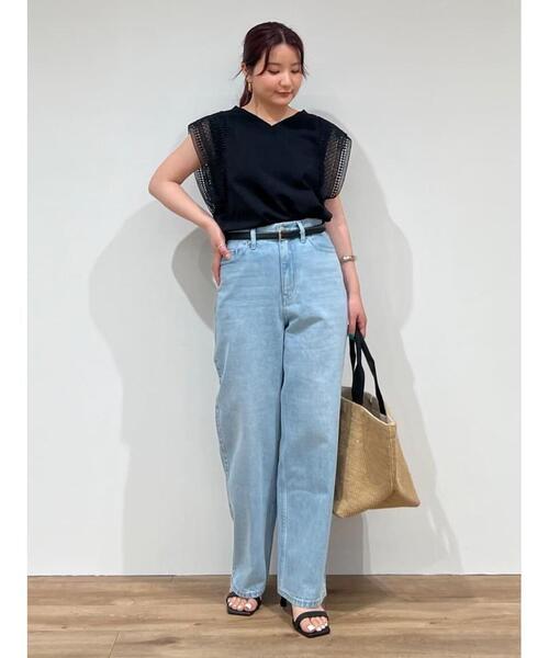 FABRICO（ファブリコ）の「【FABRICOコラボ】ジュートバッグBonjour（かごバッグ・レディース・ホワイト系その他・ﾌﾘ-）」の11枚目の写真