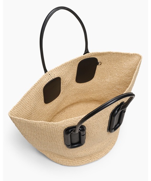 MARC JACOBS(マークジェイコブス)の「【NEW】BABE TOTE IN WOVEN/ベイブ トート イン ウーブン(かごバッグ・レディース・ナチュラル・ONE SIZE)」の5枚目の写真