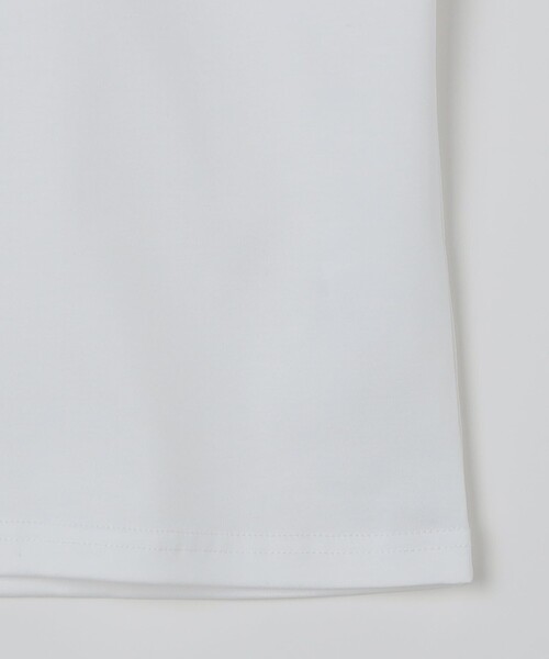 SHIPS Colors(シップス カラーズ)の「SHIPS Colors:〈抗菌防臭・接触冷感〉シルケット コットン ノースリーブ Tシャツ(タンクトップ・メンズ・ライトホワイト/ブラック・MEDIUM/LARGE/X-LARGE)」の12枚目の写真
