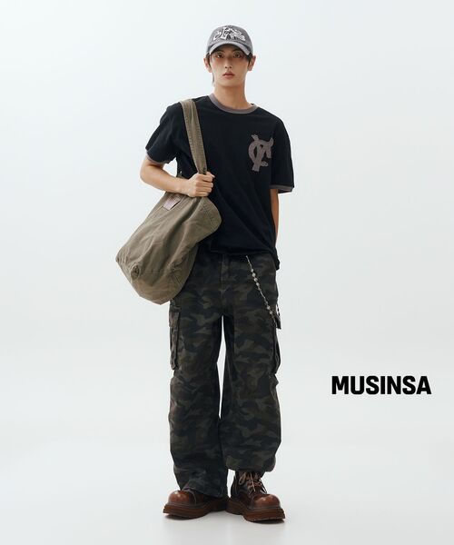 KICHUL（キチョル）の「247 Vintage Tote Bag (Khaki)（トートバッグ・レディース・その他・FREE）」の6枚目の写真