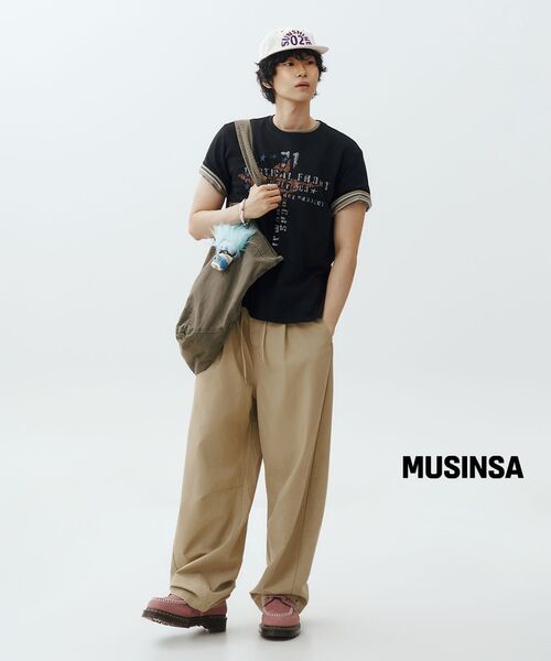 KICHUL（キチョル）の「247 Vintage Tote Bag (Khaki)（トートバッグ・レディース・その他・FREE）」の8枚目の写真