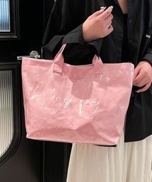 Mela（メラ）の「クリアPVCトートバッグ（トートバッグ）」
