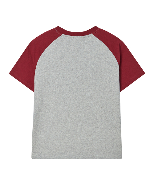 AWESOME STUDIO(オーサムスタジオ)の「Y2Kスターボトムグラフィック配色半袖Tシャツメランジグレー(Tシャツ/カットソー・レディース・ダークグレー・FREE)」の6枚目の写真