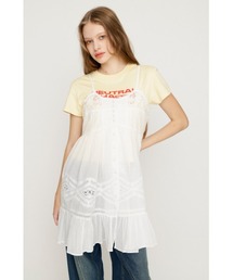 COTTON LACE CAMI TUNIC コットンレースキャミチュニック 夏服