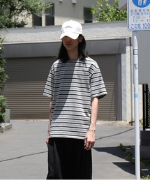 KAIKO（カイコー）の「KAIKO C neck border t-shirts（Tシャツ/カットソー）」