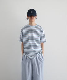 KAIKO | KAIKO C neck border t-shirts(Tシャツ/カットソー)