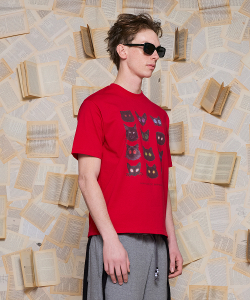 UNALLOYED(アナロイド)の「バースストーンTシャツ / レッド(Tシャツ/カットソー・メンズ・その他・SMALL/MEDIUM/LARGE)」の2枚目の写真