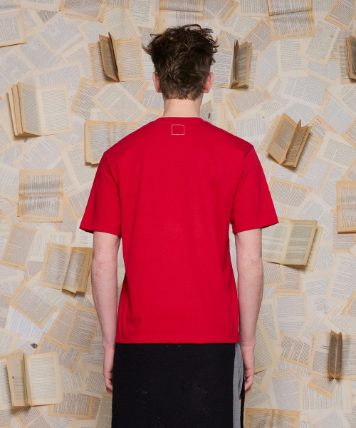 UNALLOYED(アナロイド)の「バースストーンTシャツ / レッド(Tシャツ/カットソー・メンズ・その他・SMALL/MEDIUM/LARGE)」の3枚目の写真
