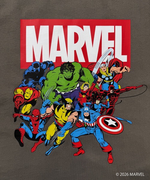 MARVEL(マーベル)の「【MARVEL / マーベル 】 Assembly Tee / アセンブリ / Black Panther / ブラックパンサー(Tシャツ/カットソー・メンズ・パープル/ブラック系その他/ブラック/ホワイト/ホワイト系その他/グレー系その他/チャコールグレー・M/L)」の18枚目の写真