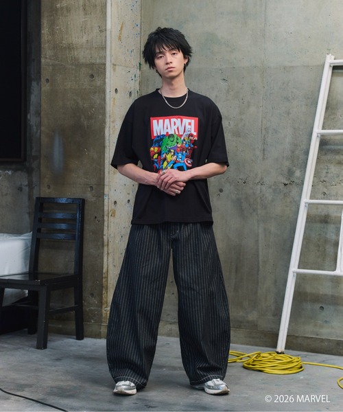 MARVEL(マーベル)の「【MARVEL / マーベル 】 Assembly Tee / アセンブリ / Black Panther / ブラックパンサー(Tシャツ/カットソー・メンズ・パープル/ブラック系その他/ブラック/ホワイト/ホワイト系その他/グレー系その他/チャコールグレー・M/L)」の13枚目の写真