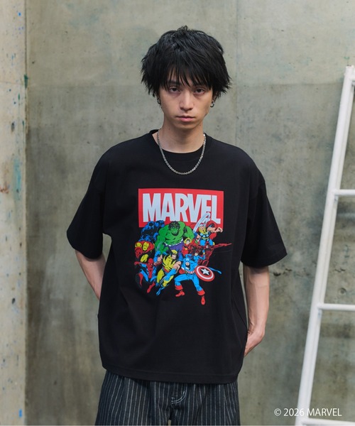 MARVEL(マーベル)の「【MARVEL / マーベル 】 Assembly Tee / アセンブリ / Black Panther / ブラックパンサー(Tシャツ/カットソー・メンズ・パープル/ブラック系その他/ブラック/ホワイト/ホワイト系その他/グレー系その他/チャコールグレー・M/L)」の17枚目の写真