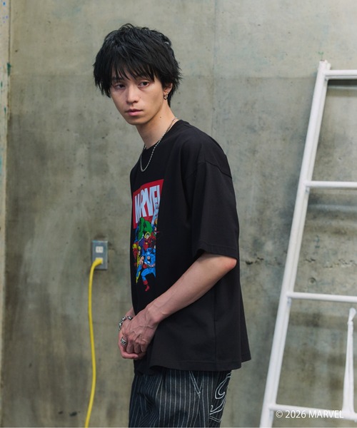 MARVEL(マーベル)の「【MARVEL / マーベル 】 Assembly Tee / アセンブリ / Black Panther / ブラックパンサー(Tシャツ/カットソー・メンズ・パープル/ブラック系その他/ブラック/ホワイト/ホワイト系その他/グレー系その他/チャコールグレー・M/L)」の16枚目の写真